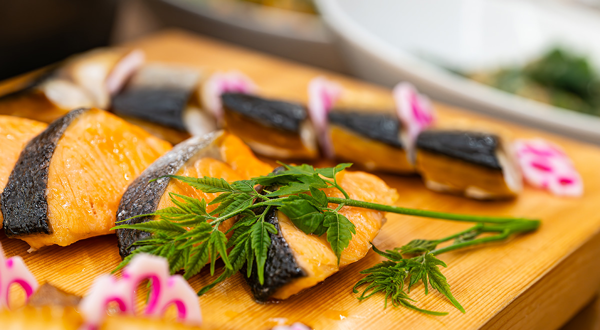 画像:朝食ビュッフェ