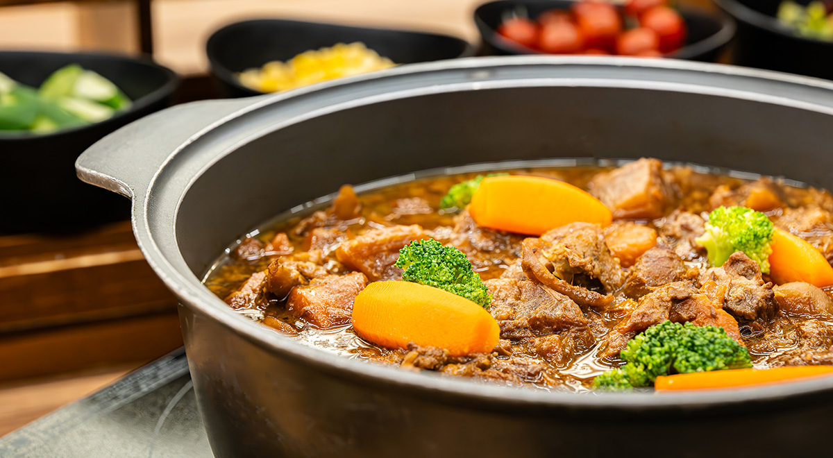 画像:朝食ビュッフェ